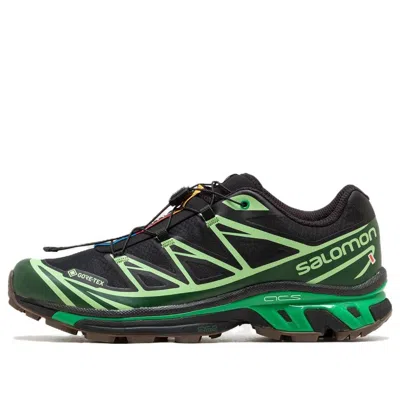 Salomon Xt-6 Gtx 'black Eden Green Ash'