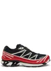 Salomon Casual Sneakers With Mesh Upper And Rubber Sole In Black