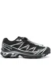 Salomon Performance-driven Xt 6 Gtx Sneakers Featuring Quicklace Technology In Black