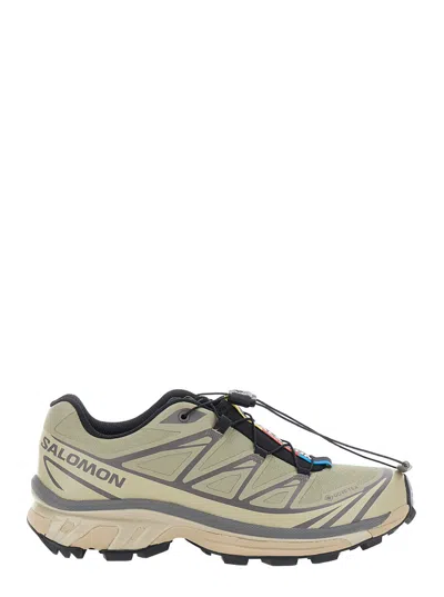 Salomon Xt 6 Gtx Sneaker In Green