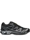 Salomon Performance-driven Xt 6 Gtx Sneakers Featuring Quicklace Technology In Black