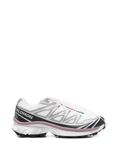Salomon Gender Inclusive Xt-6 Sneaker In White