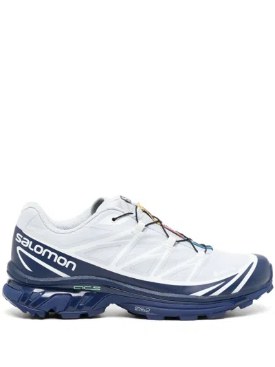 Salomon Xt-6 Gore-tex Sneakers Blue Print / Heather / White