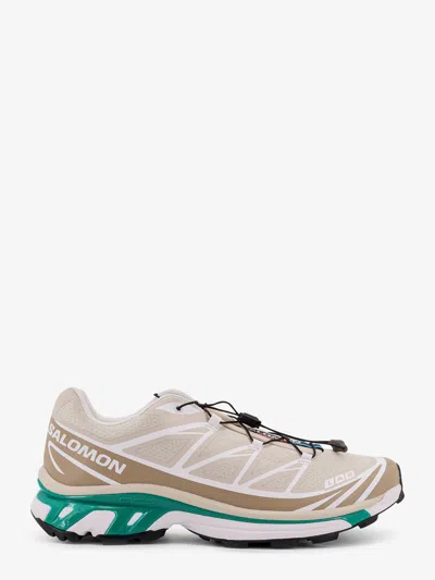 Salomon Xt-6 Low-top Nylon Sneakers In Neutral