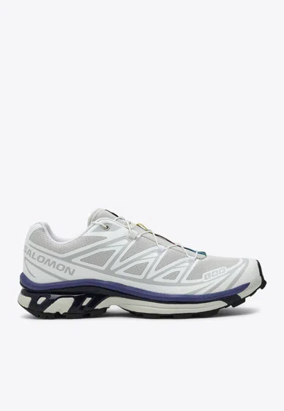 Salomon Xt-6 Low-top Sneakers In Gray