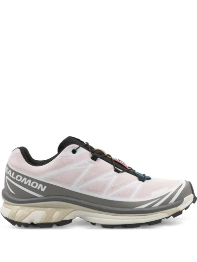 Salomon Xt-6 Mesh Sneakers In Neutral
