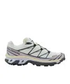 Salomon Xt-6 Rubber-trimmed Mesh Sneakers In Multicolor