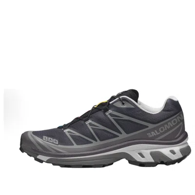 Salomon Xt-6 'nine Iron Plum' In Black