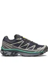 Salomon Xt-6 Panelled Sneakers In Black