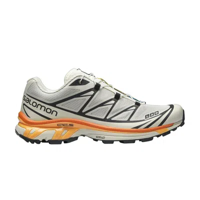 Pre-owned Salomon Xt-6 'rainy Day Vibrant Orange' In Cream