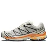 Salomon Xt-6 Series 'beige Vibrant Orange' In Multi