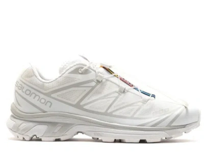 Pre-owned Salomon Xt-6 Series Mens Size 12 White Lunar Rock