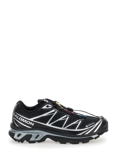 SALOMON XT-6 S/LAB BLACK SNEAKERS WITH DRAWSTRING IN MESH AND TECH FABRIC