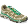 Salomon Xt-6 Sneaker In Dried Herb/deep Lichen