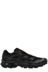 Salomon Xt-6 Panelled Mesh Sneakers In Black