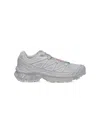 Salomon 'xt-6' Grey Sneaker With Logo Applied On The Tongue And Chunky Sole In Gray