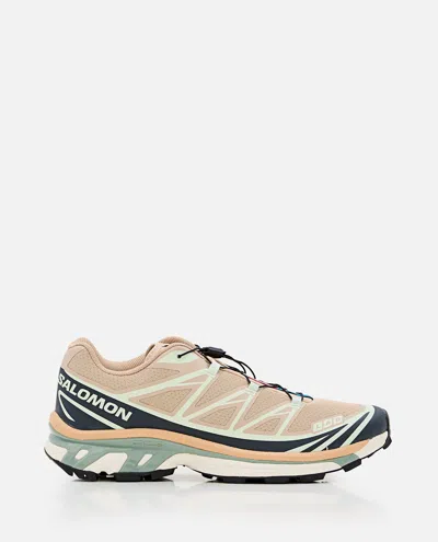 Salomon Xt-6 Sneakers In Oxford Tan Carbon Claqua