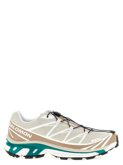 SALOMON XT-6 SNEAKERS BEIGE
