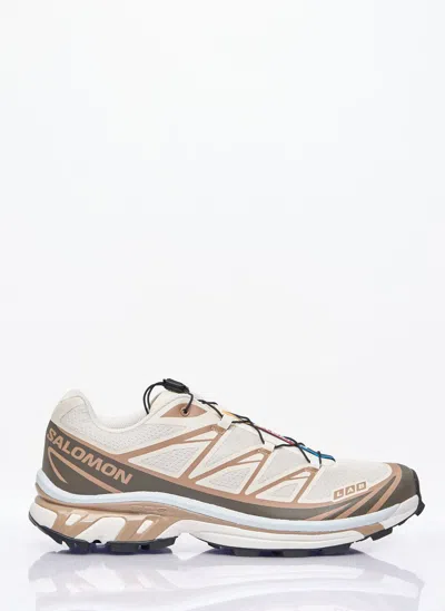 Salomon Xt-6 Sneakers In Beige