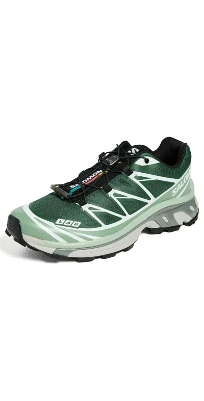 Salomon Xt-6 Sneakers Bistro Green/green Milieu/blk