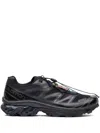 Salomon Xt-6 Mesh And Nylon Sneakers In Black