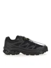 Salomon Acs Pro Mesh And Rubber Running Sneakers In Black