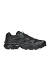 Salomon Xt-6 Panelled Mesh Sneakers In Black