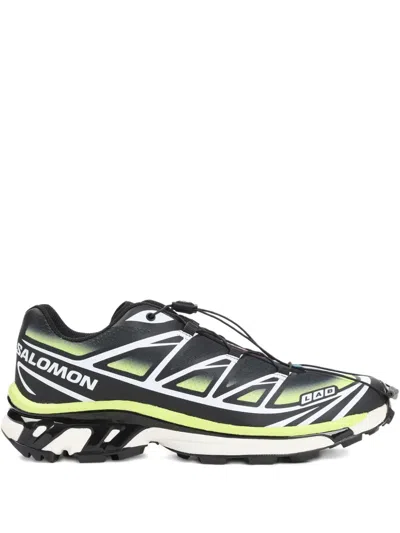 Salomon Dynamic Dual-tone Sneakers With Rugged Sole In Black