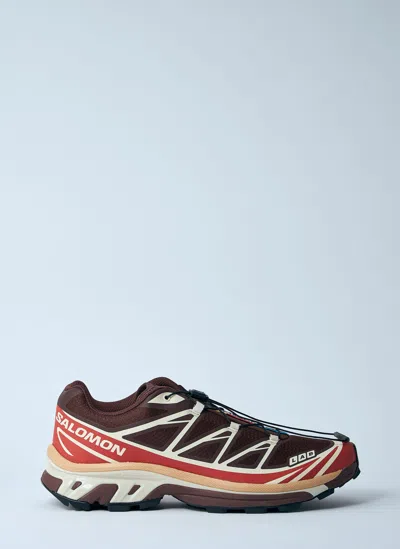 Salomon Xt-6 Sneakers In Brown