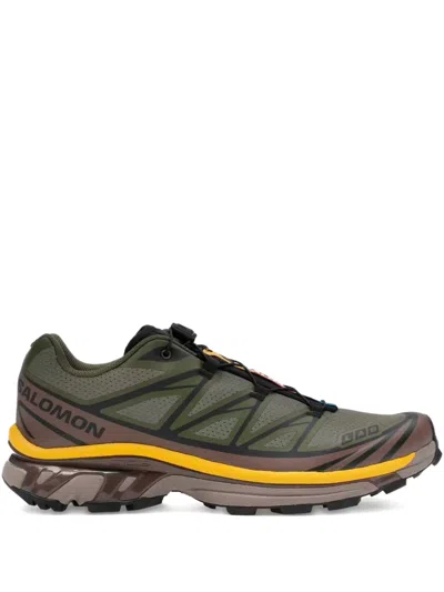 Salomon Xt-6 Sneakers In Green