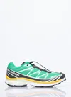 Salomon Xt-5 Sneakers With Mesh Upper And Rubber Outsole In Green
