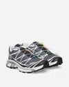 Salomon Xt-6 Grisaille Grey Mesh Sneakers In Multi