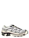 Salomon Two-tone Mesh And Fabric Xt-6 Sneakers In Multi