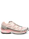 Salomon 'xt-6' Pink Sneaker With Logo Applied On The Tongue And Chunky Sole In Pink