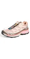 Salomon Xt-6 Sneakers Rose/earth Brown/flamingo Pink In Rose/earth Brown/flamingo Pink