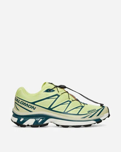 Salomon Xt-6 Sneakers Sunny Lime / Southern Moss In Green