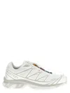 Salomon Mens White White Lunar Rock Xt-6 Quick-lace Mesh Low-top Trainers In White