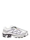 Salomon Two-tone Mesh And Fabric Xt-6 Sneakers In White