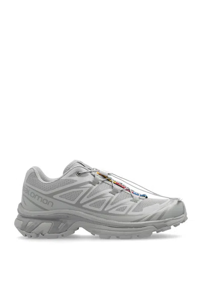 Salomon Xt-6 Sports Shoes In Ghost Gray