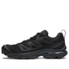 Salomon Xt-6 Expanse Panelled Mesh Sneakers In Black