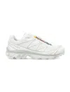 Salomon Xt-6 Advanced Rubber-trimmed Mesh Sneakers In White