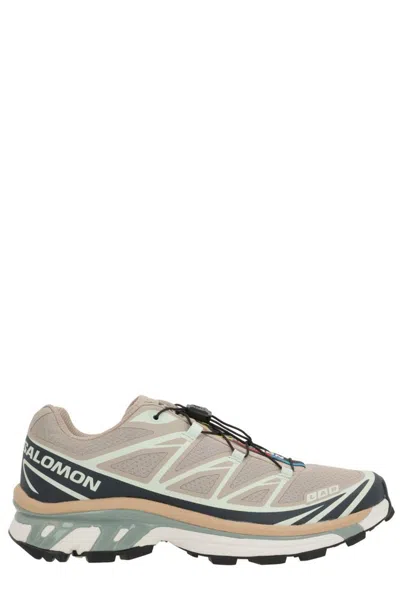 Salomon Xt-6 Sneakers In Beige