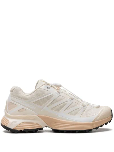 Salomon Xt-pathway "bleached Sand/hazelnut" Sneakers In Neutrals