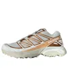 Salomon Xt-pathway Metallic Sneakers 'white Ftw Copper Almond Milk' In Gray