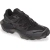 Salomon Xt Pu.re Advanced Rubber-trimmed Mesh Sneakers In Black