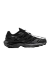 Salomon Xt Pu.re Advanced Rubber-trimmed Mesh Sneakers In Black