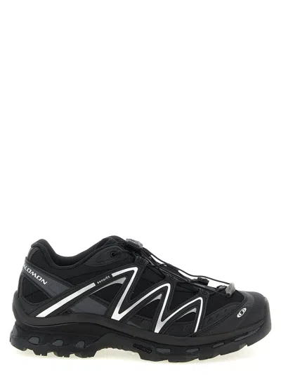 Salomon Xt Quest Black Sneakers With Logo Patch On The Side And Panelled Design In Tech Fabric Unisex