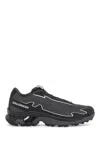 Salomon Xt-slate Rubber-trimmed Mesh Sneakers In Black