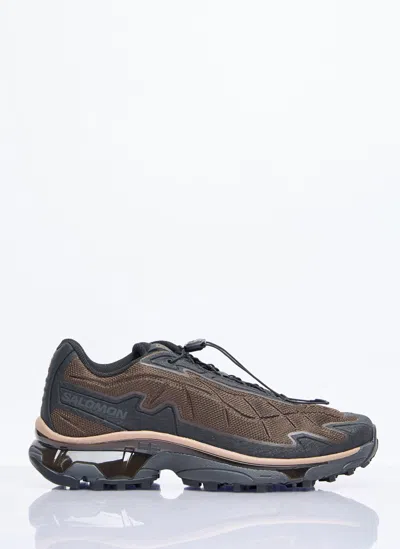 Salomon Xt-slate Rubber-trimmed Mesh Sneakers In Multi