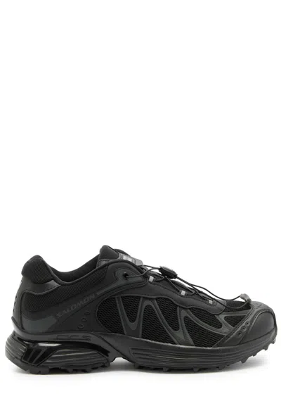 Salomon Xt-whisper Panelled Mesh Sneakers In Black